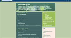 Desktop Screenshot of innovatenewspaper.blogspot.com