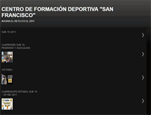 Tablet Screenshot of cfdsanfrancisco.blogspot.com
