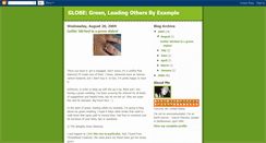 Desktop Screenshot of greenleadingothersbyexample.blogspot.com