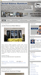 Mobile Screenshot of bogorkusenaluminium.blogspot.com