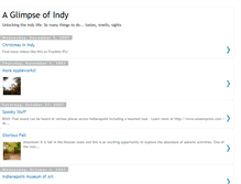 Tablet Screenshot of indyglimpse.blogspot.com