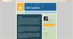 Desktop Screenshot of nick-tjournal.blogspot.com