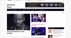 Desktop Screenshot of 100worldnews.blogspot.com