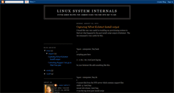 Desktop Screenshot of linuxsysint.blogspot.com