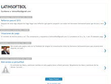 Tablet Screenshot of latinsoftbol.blogspot.com