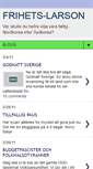 Mobile Screenshot of frihetslarson.blogspot.com