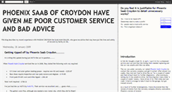 Desktop Screenshot of phoenix-saab-croydon-service-problems.blogspot.com