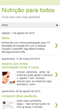 Mobile Screenshot of carolina-nutricao.blogspot.com