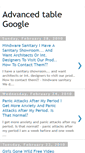 Mobile Screenshot of advanc-tabl-googl.blogspot.com