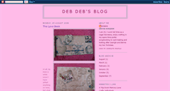 Desktop Screenshot of debdebsblogger.blogspot.com