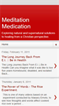 Mobile Screenshot of meditatemedicate.blogspot.com