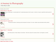 Tablet Screenshot of ajourneyinphotography.blogspot.com