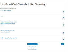 Tablet Screenshot of liveallchannels.blogspot.com