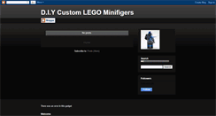 Desktop Screenshot of diycustomlegominifigers.blogspot.com