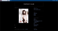 Desktop Screenshot of fantasyclub.blogspot.com