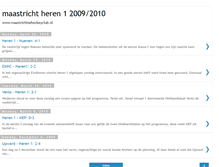 Tablet Screenshot of maastrichtheren1.blogspot.com
