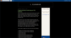 Desktop Screenshot of icloudius.blogspot.com