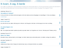 Tablet Screenshot of ikkwamikzagikleerde.blogspot.com