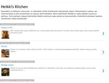 Tablet Screenshot of heikkiskitchen.blogspot.com