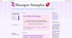 Desktop Screenshot of hampersampler.blogspot.com