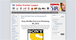 Desktop Screenshot of iplfreelivestreaming.blogspot.com