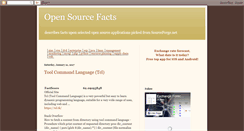 Desktop Screenshot of opensourcefacts.blogspot.com
