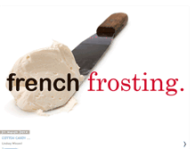 Tablet Screenshot of frenchfrosting.blogspot.com