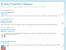 Tablet Screenshot of allaboutpropertymalaysia.blogspot.com