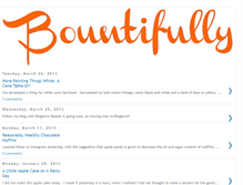 Tablet Screenshot of bountifully.blogspot.com