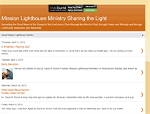 Tablet Screenshot of missionlighthouseministry.blogspot.com