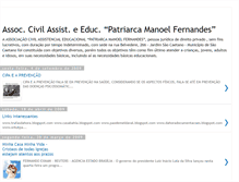 Tablet Screenshot of patriarcamanoelfernandes.blogspot.com