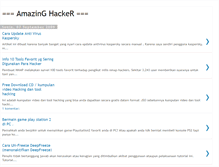 Tablet Screenshot of amazinghacker.blogspot.com
