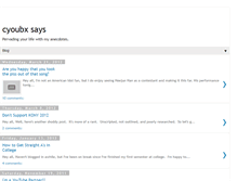 Tablet Screenshot of cyoubx.blogspot.com