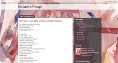 Desktop Screenshot of meilaniedp.blogspot.com