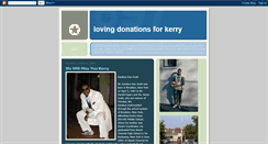 Desktop Screenshot of lovingdonationsforkerry.blogspot.com