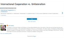 Tablet Screenshot of internationalcooperationvsunilateral.blogspot.com