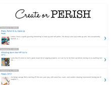 Tablet Screenshot of createorperish.blogspot.com