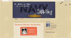 Desktop Screenshot of navystitching.blogspot.com