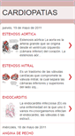 Mobile Screenshot of corazon-cardiopatias.blogspot.com