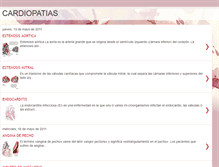 Tablet Screenshot of corazon-cardiopatias.blogspot.com