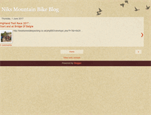 Tablet Screenshot of niksbikingblog.blogspot.com