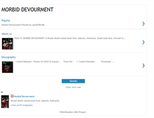 Tablet Screenshot of morbiddevourment.blogspot.com