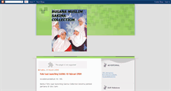 Desktop Screenshot of busanamuslimsakinacollection.blogspot.com