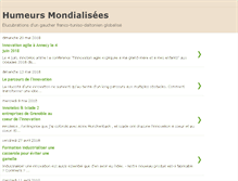 Tablet Screenshot of humeursmondialisees.blogspot.com