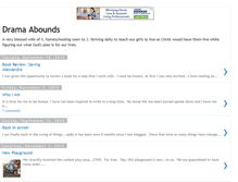 Tablet Screenshot of dramaabounds.blogspot.com
