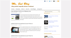 Desktop Screenshot of mrsulblog.blogspot.com