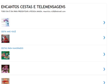Tablet Screenshot of encantos-cestasemensagens.blogspot.com