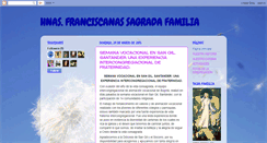 Desktop Screenshot of franciscanassagradafamilia.blogspot.com