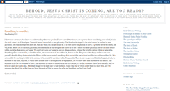 Desktop Screenshot of beholdthekingiscoming.blogspot.com