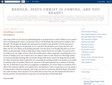 Tablet Screenshot of beholdthekingiscoming.blogspot.com